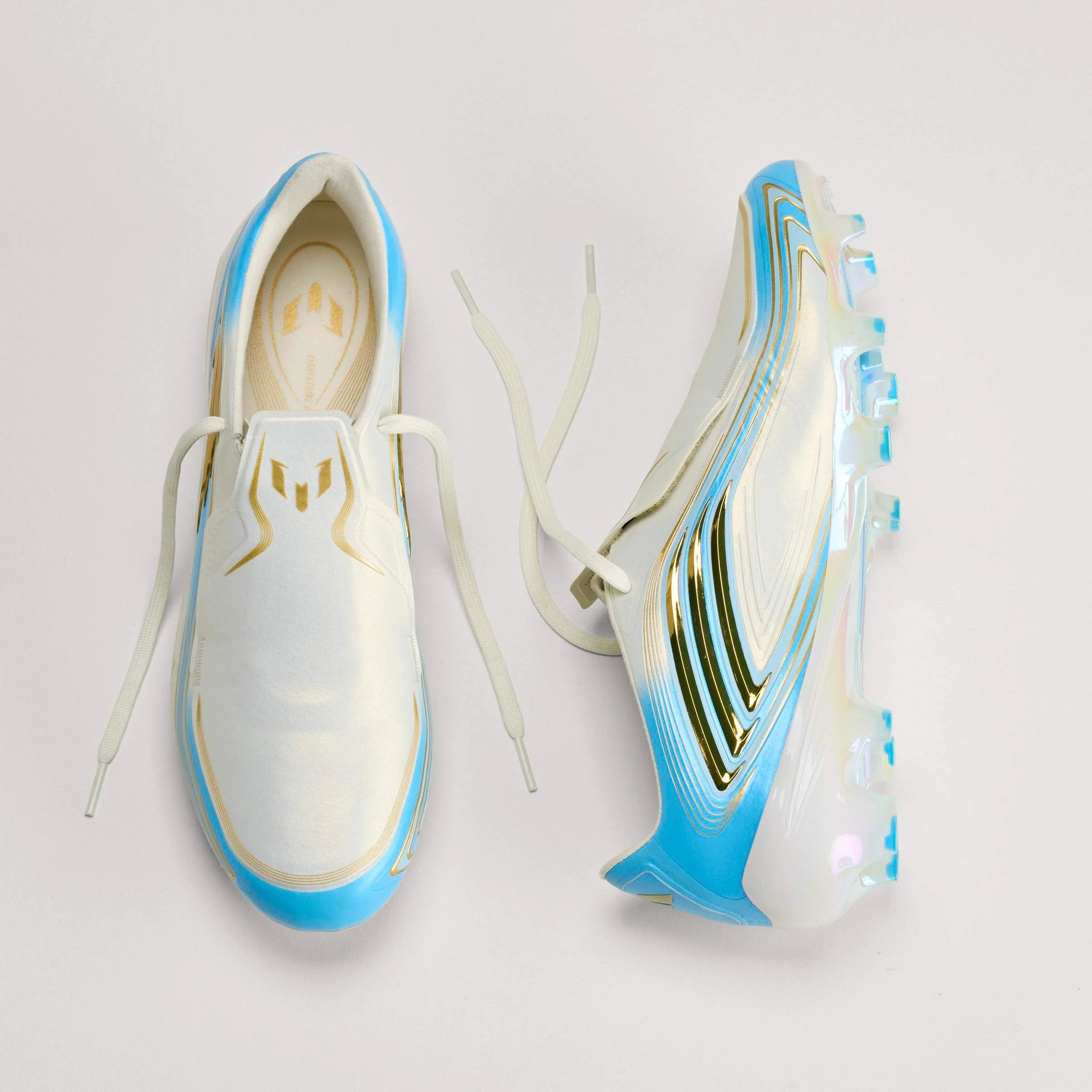 adidas F50 Messi Elite FG Firm Ground Mens Soccer Cleats Blue