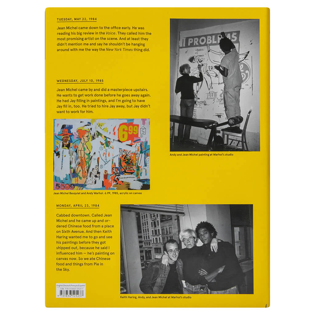 Warhol on Basquiat The Iconic Relationship Told in Andy Warhols Words and Pictures