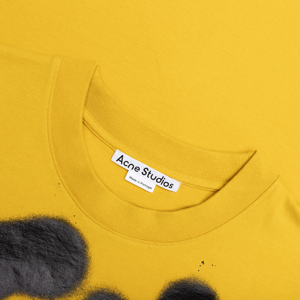 T shirt logo Mustard Yellow