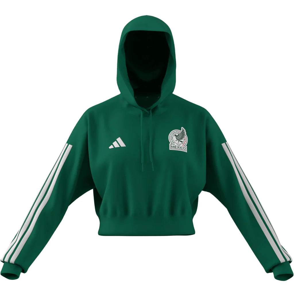 adidas Mexico DNA Womens Soccer Hoodie Green