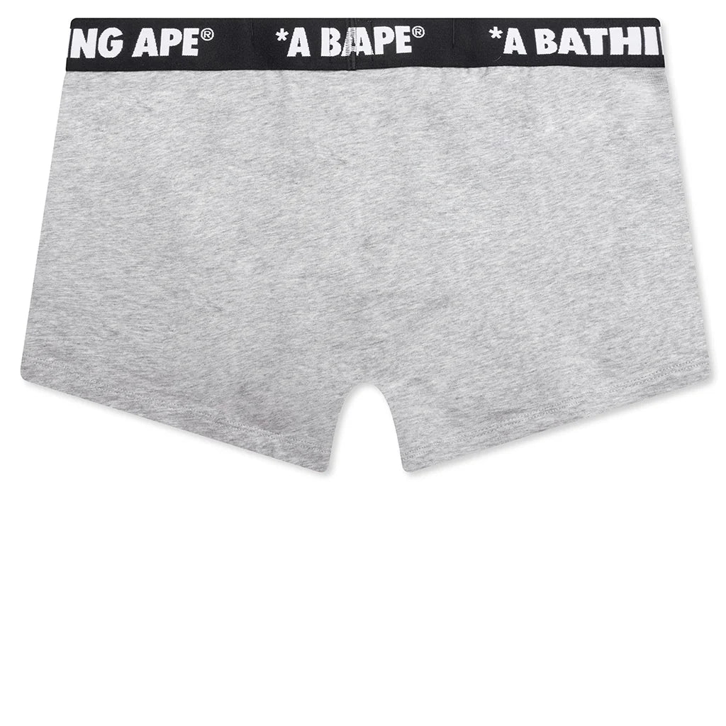 One Point Trunks Gray