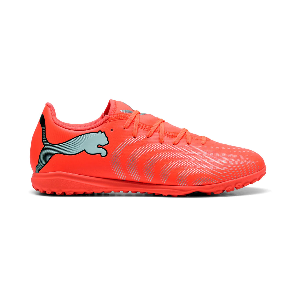 PUMA Future 9 Play TT Turf Mens Soccer Cleats Red White Black