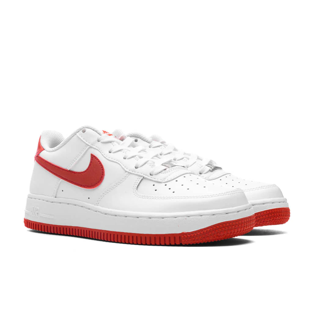Air Force 1 GS White Dragon Red
