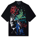 Winter Test Print Tee Black