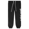 Side Logo Sweatpants Black White