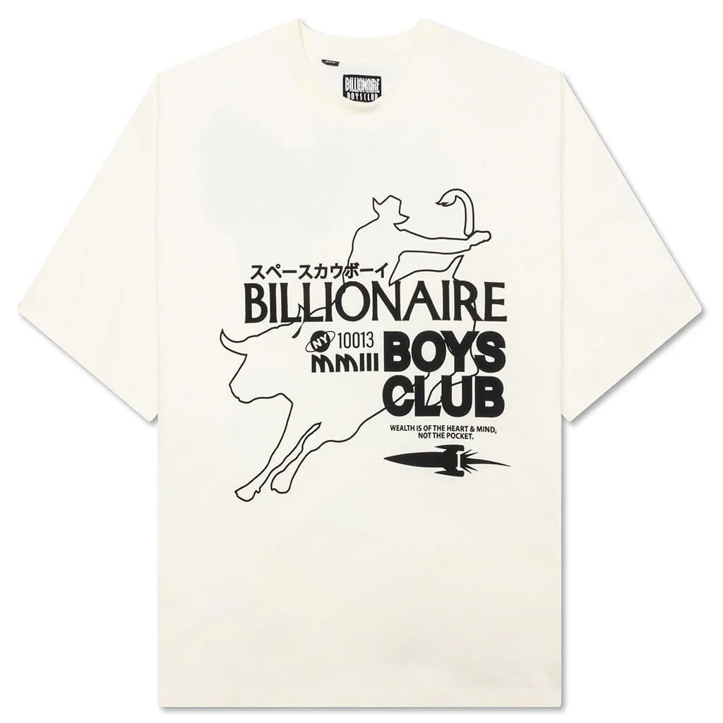 BB Cropped Fit Rodeo S S Knit Whisper White