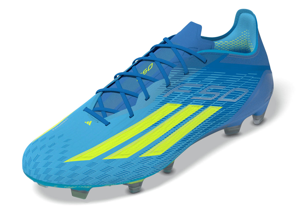adidas F50 Elite FG Firm Ground Mens Soccer Cleats Blue Yellow Aqua