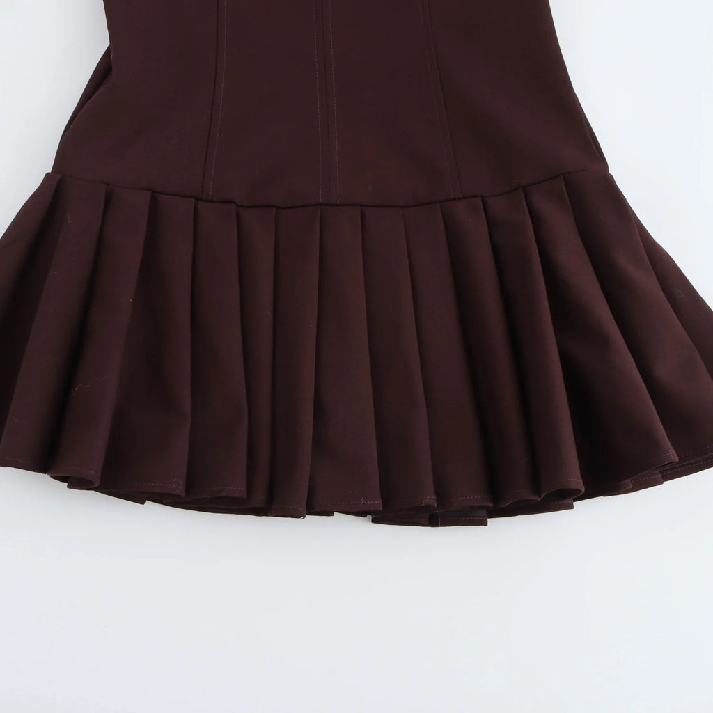 Vestido Plissado Roberta