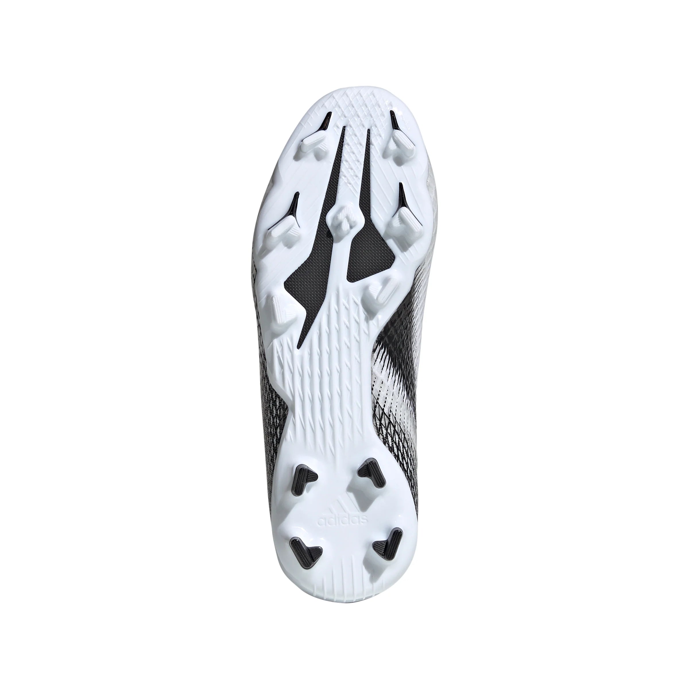 adidas X Ghosted3 Laceless Firm Ground Boots White Blac