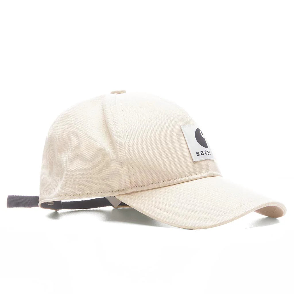 Sacai x Carhartt WIP Duck Cap Ivory