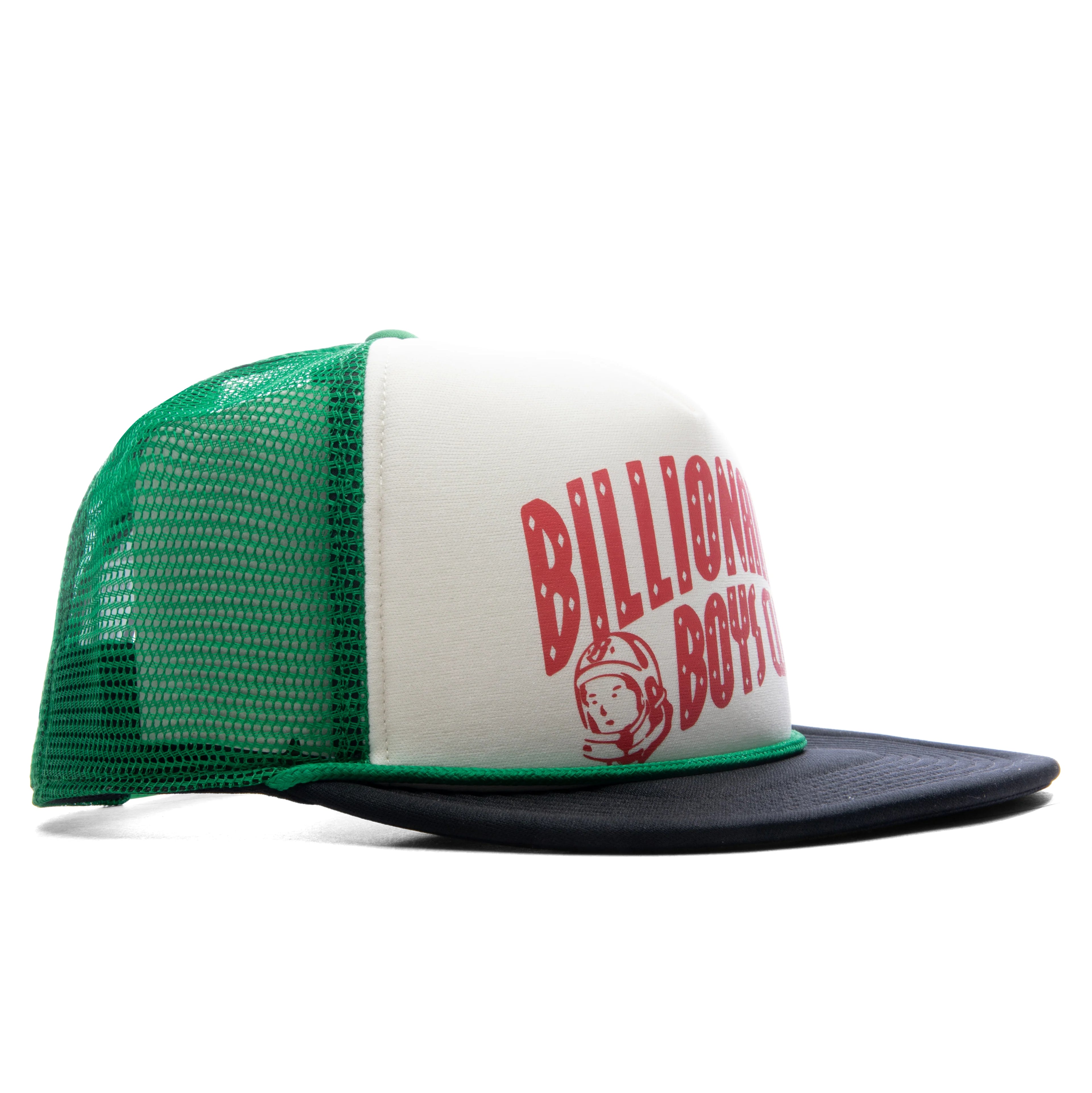 Curve Trucker Hat Black