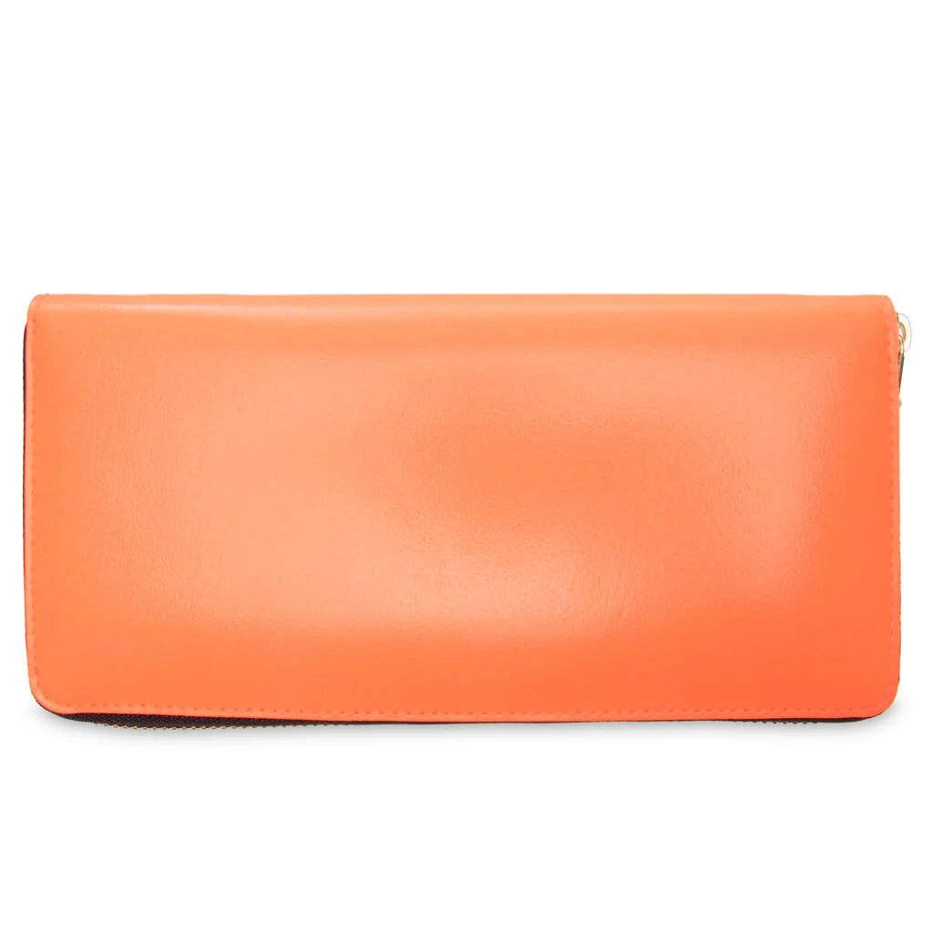 Comme des Garcons SA0110SF Super Fluo Wallet Orange