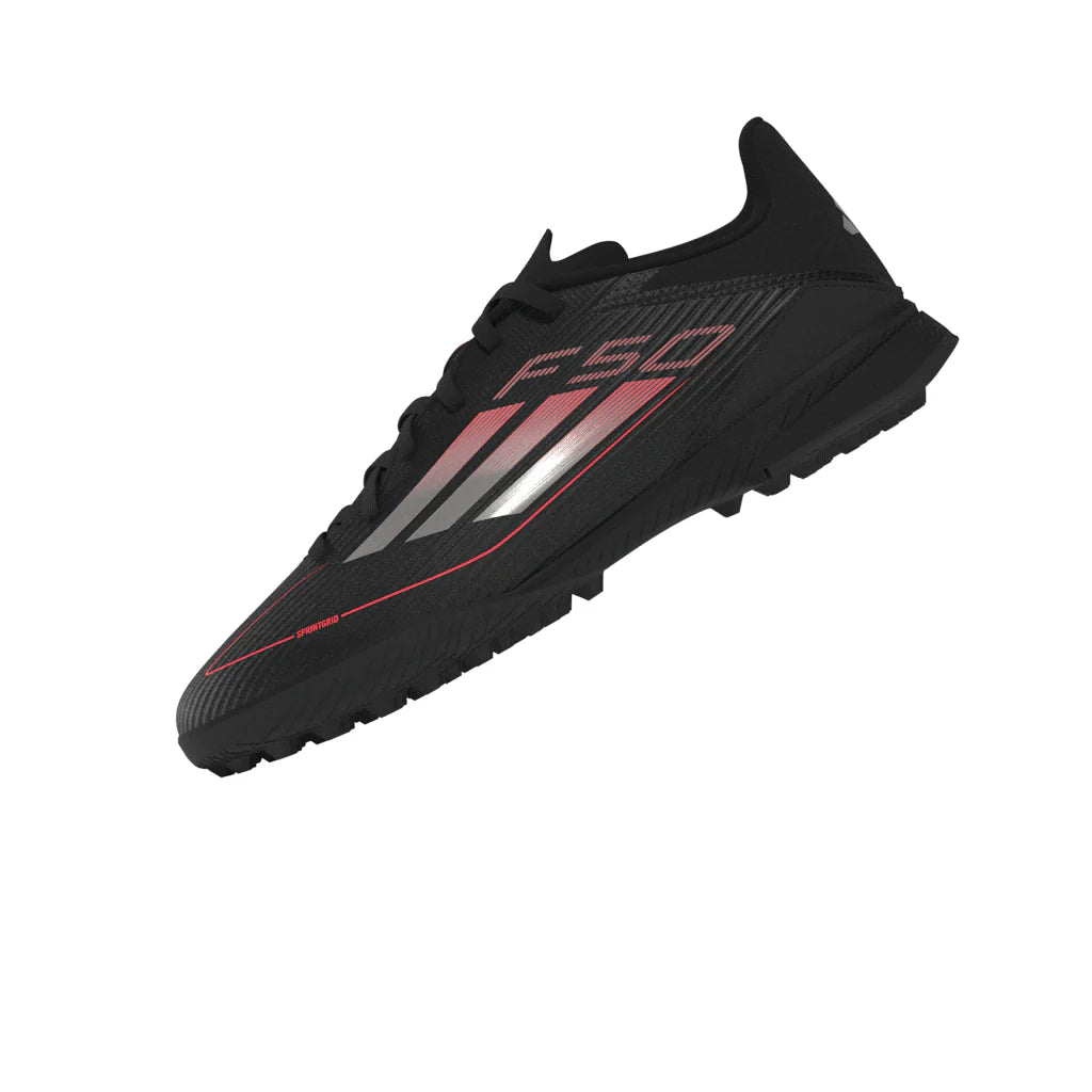 adidas F50 League Turf Kids Soccer Cleats Black Iron
