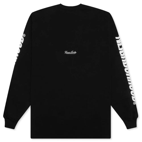 NH L S Tee 1 Black