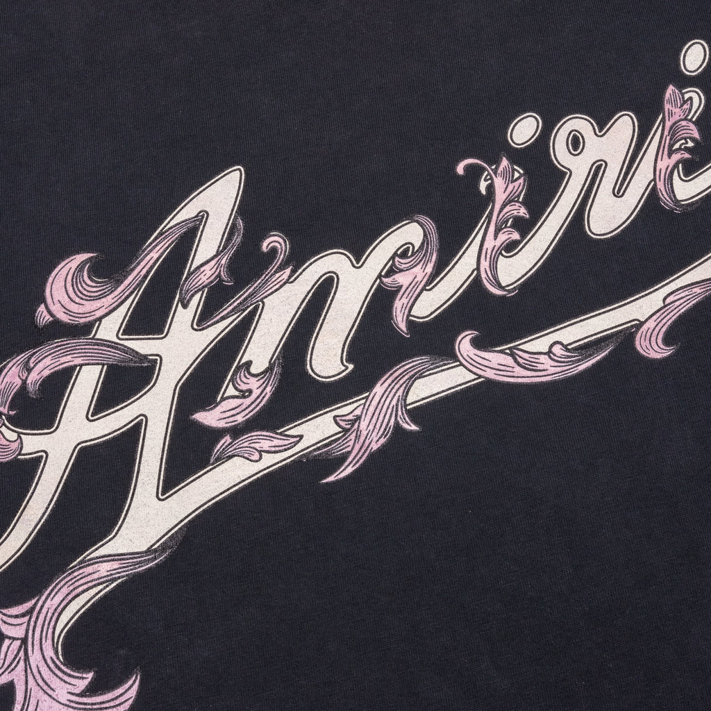 Amiri Filigree Tee Black