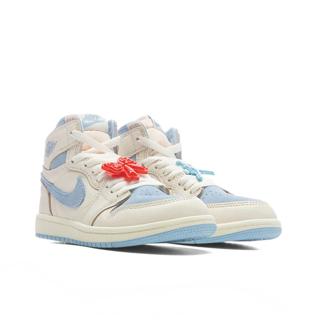 Air Jordan 1 Retro High OG Psychic Blue PS Pale Ivory Psychic Blue Coconut Milk