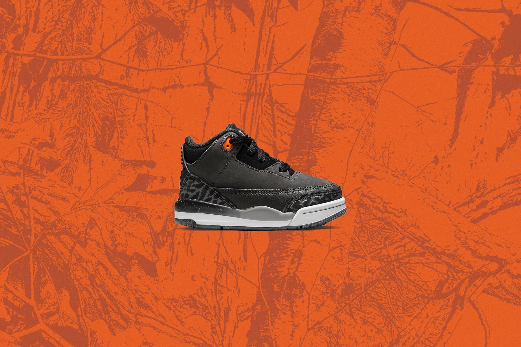 Air Jordan 3 Retro TD Fear Night Stadium Total Orange Black