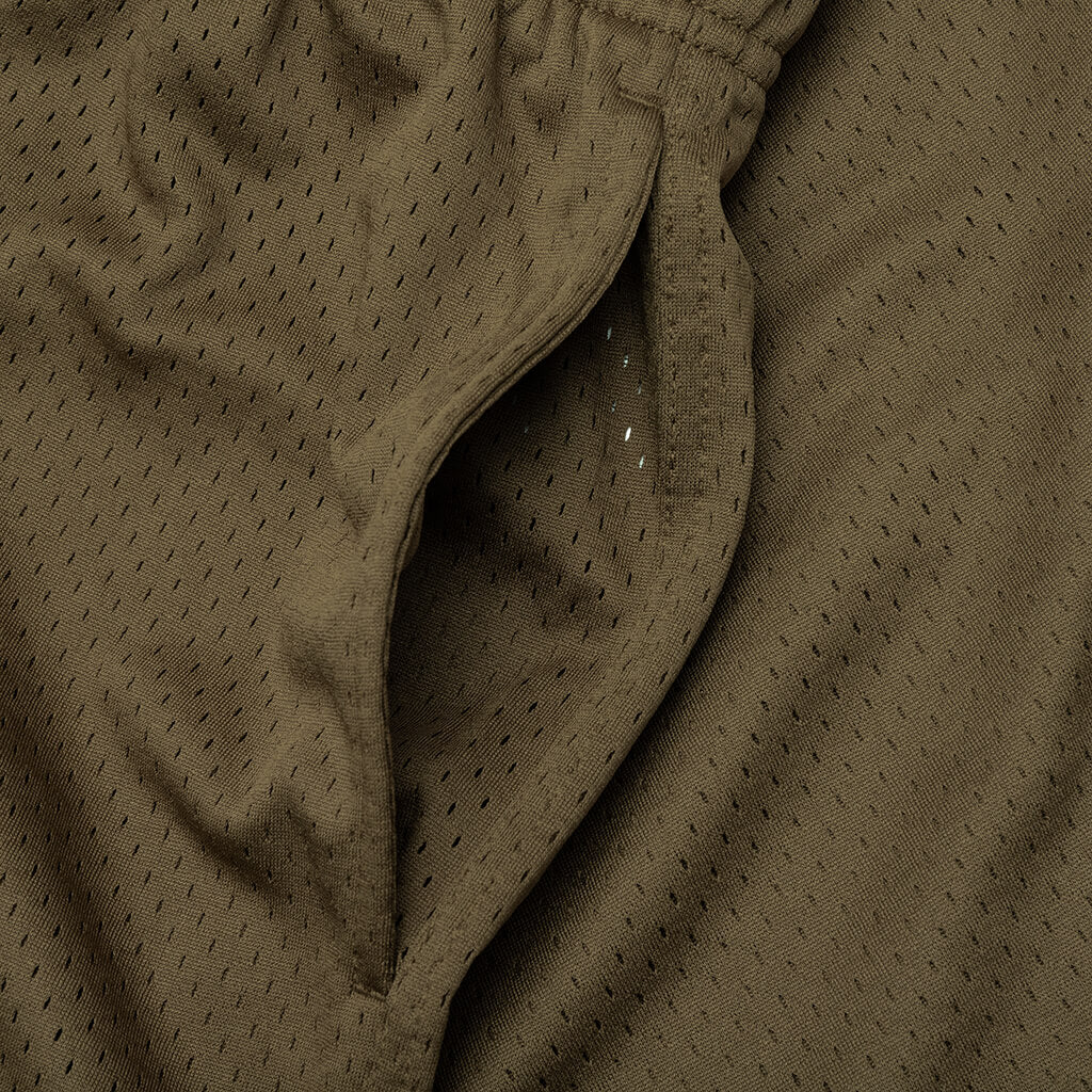 Mesh Basic Shorts Olive