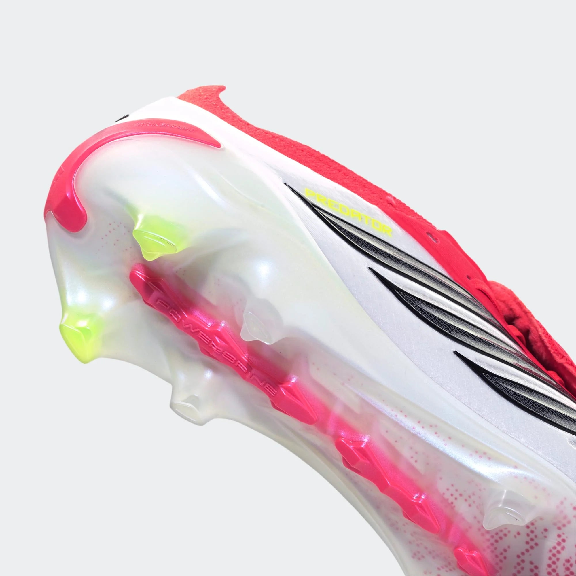 adidas Predator Elite Fold Over Tongue FG Firm Ground Mens Soccer Cleats Lucid Red Black White