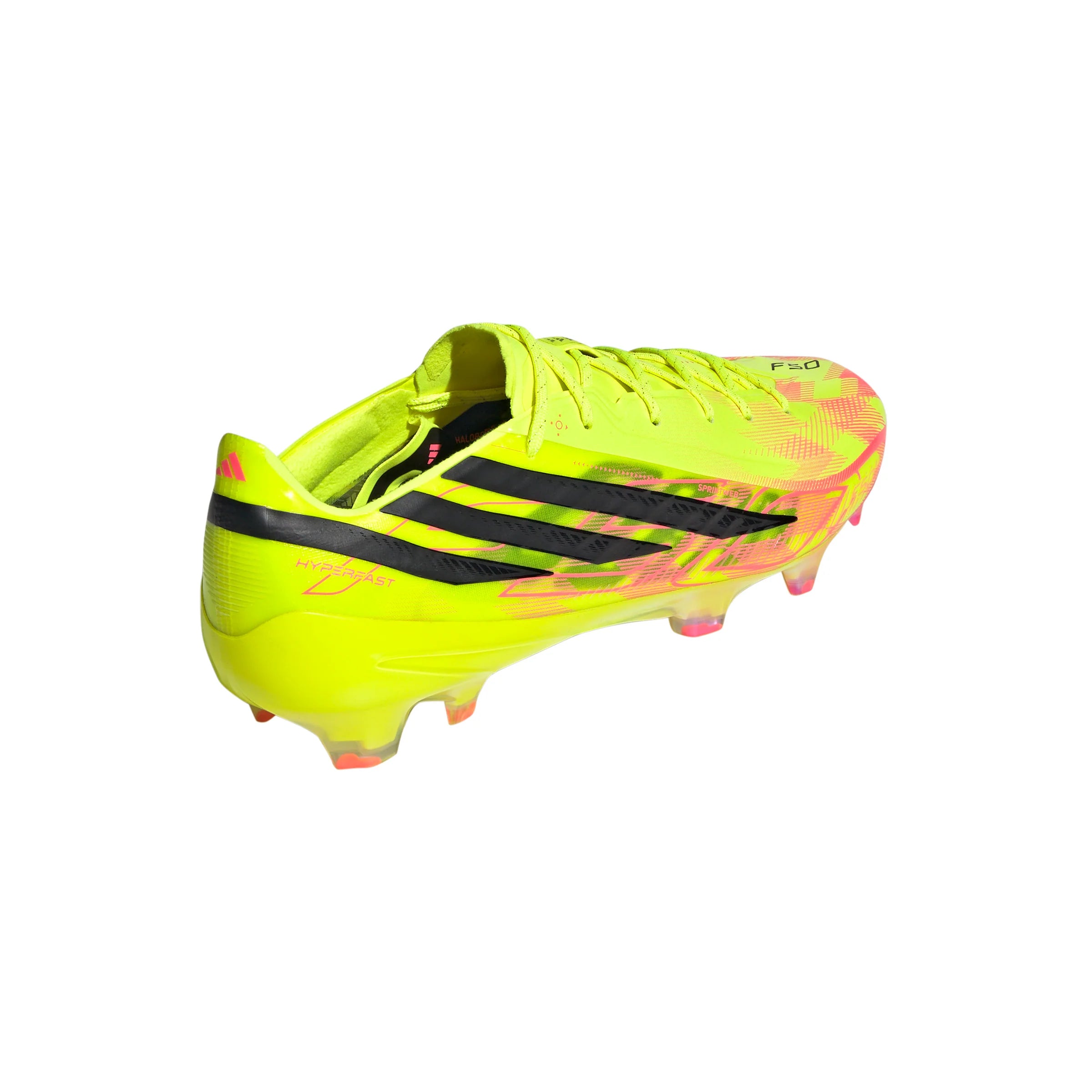 adidas F50 Hyperfast Elite Firm Ground Mens Soccer Cleats Yellow Black