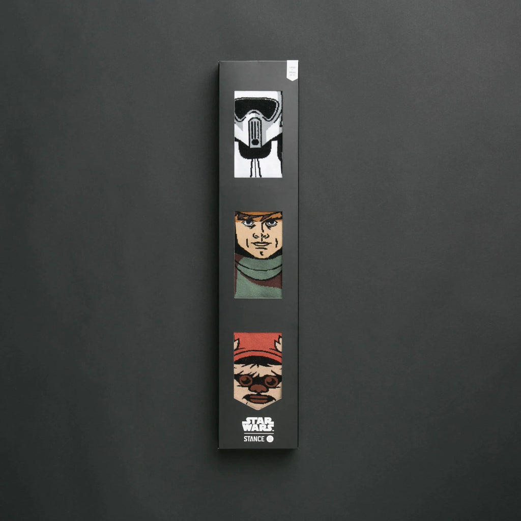Star Wars Return of the Jedi 3 Pack Socks Black