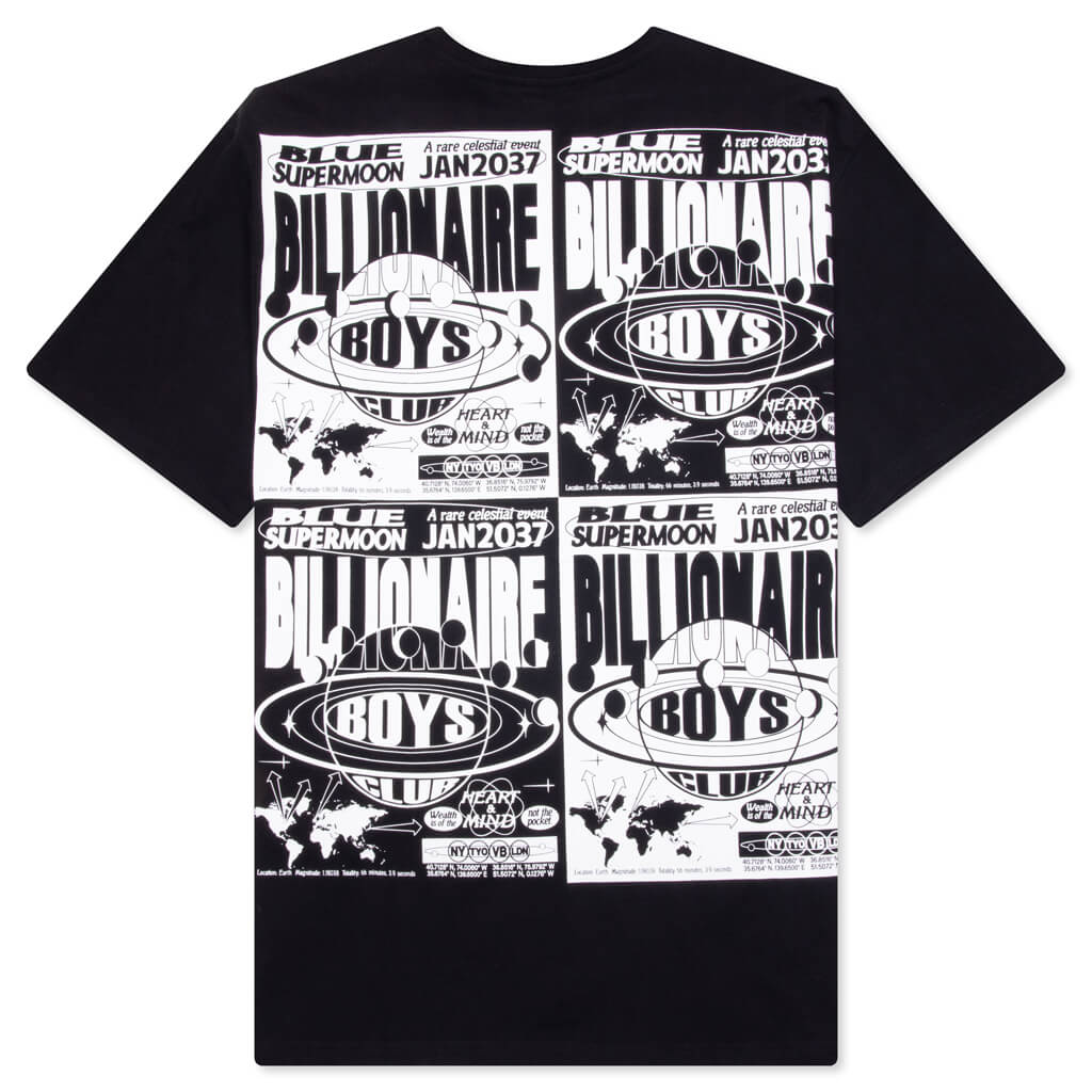 BB Supermoon S S Tee Black