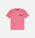 Hard Times Maze Mens Short Sleeve Shirt Pink