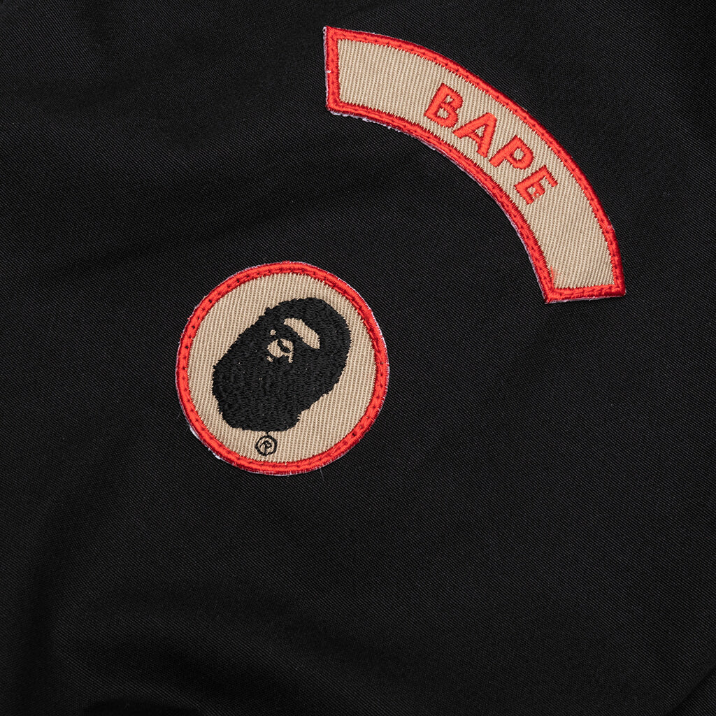Bape Relaxed Fit Boyscout Shirt Black