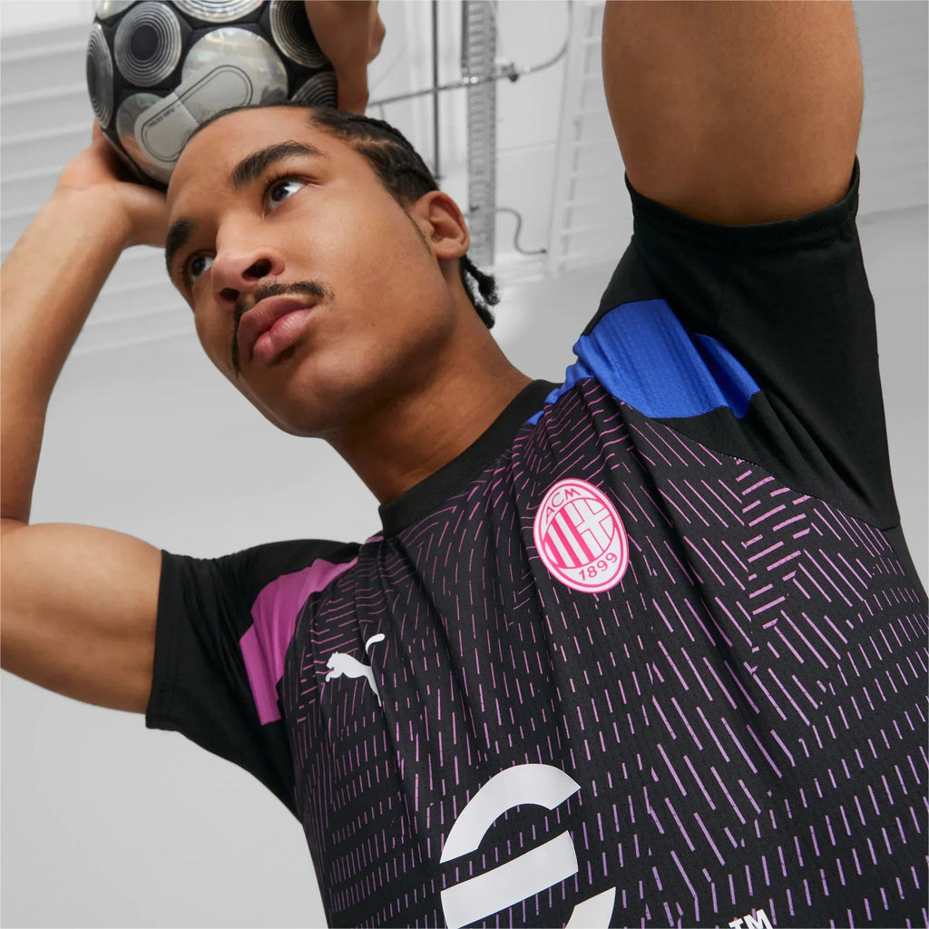 PUMA AC Milan Prematch Short Sleeve Jersey
