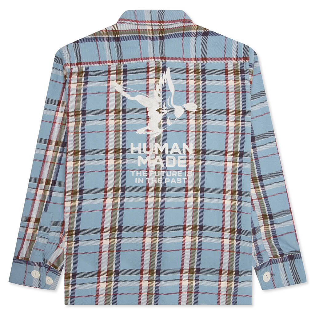 Check Shirt Blue