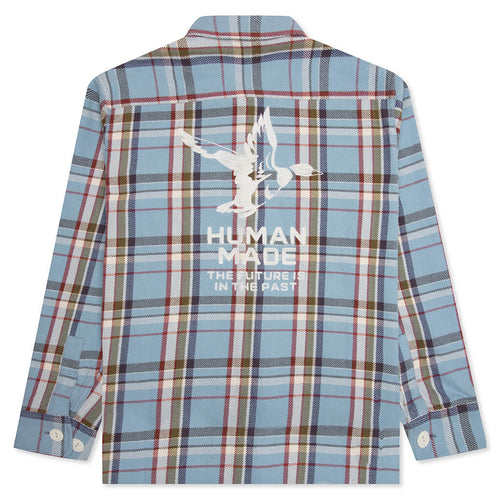 Check Shirt Blue