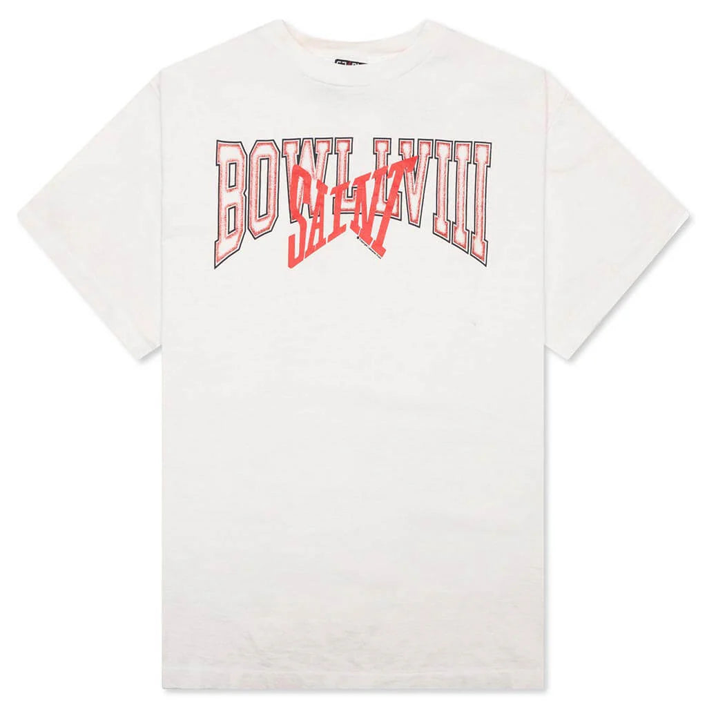 Feature x Saint Michael Saint Bowl S S Tee White