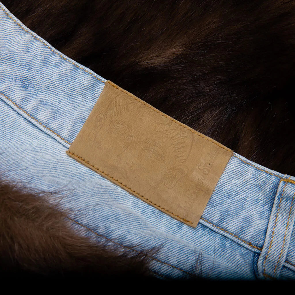 Fur Shorts Brown