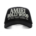 Amiri Hollywood Trucker Hat Black
