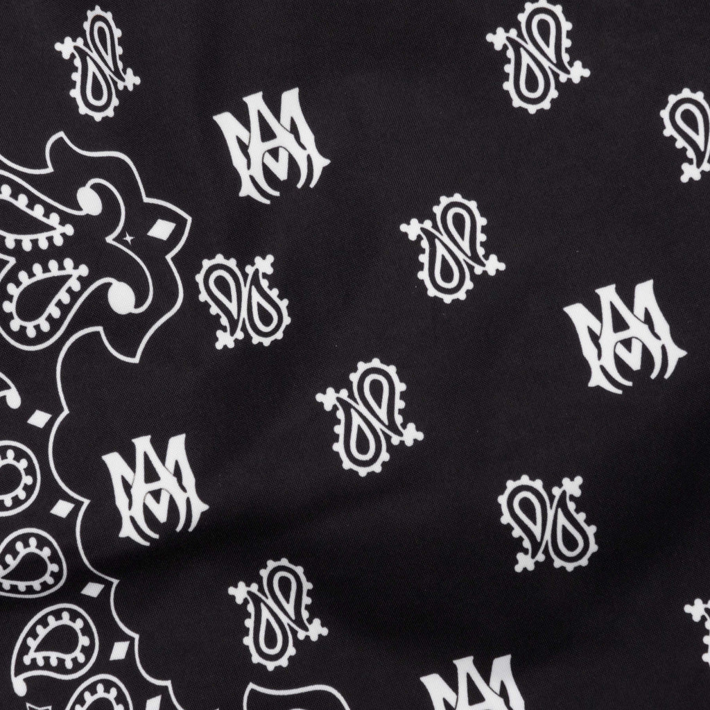 Bandana Paisley Swim Trunk Black