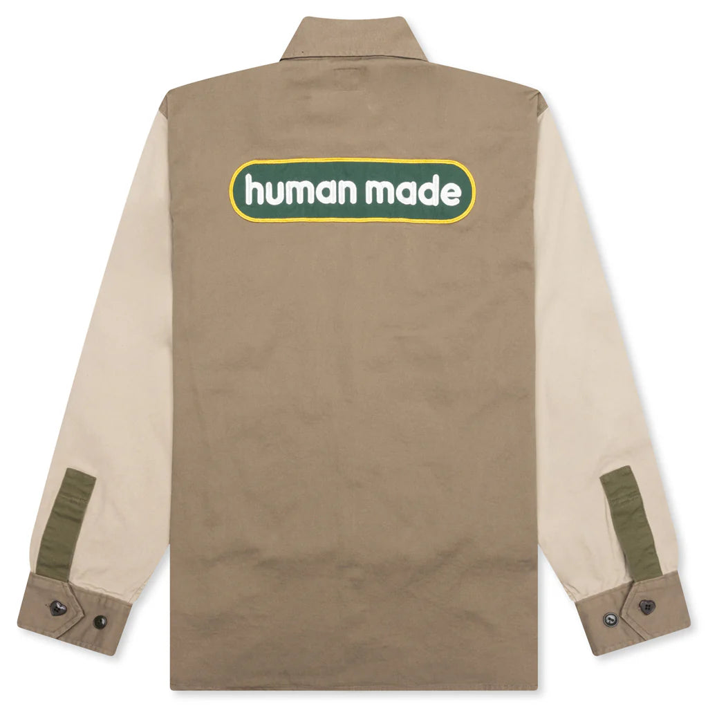 Crazy Work Shirt Beige