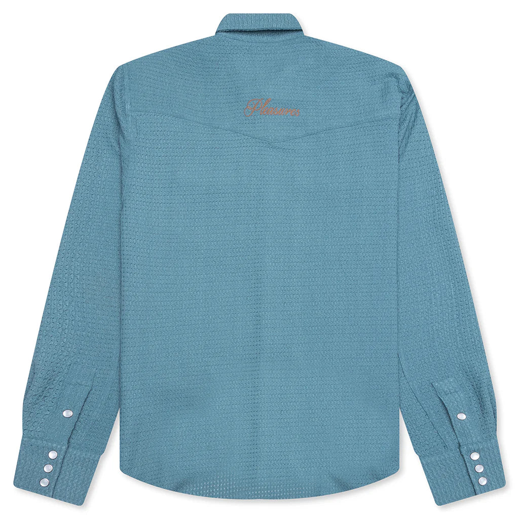 Hive Western Shirt Blue