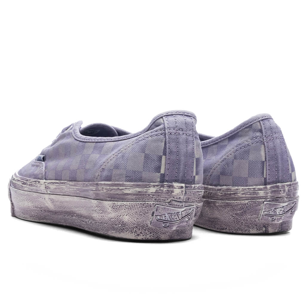 LX Authentic Reissue 44 Dip Dye Checkerboard Lavender Gray