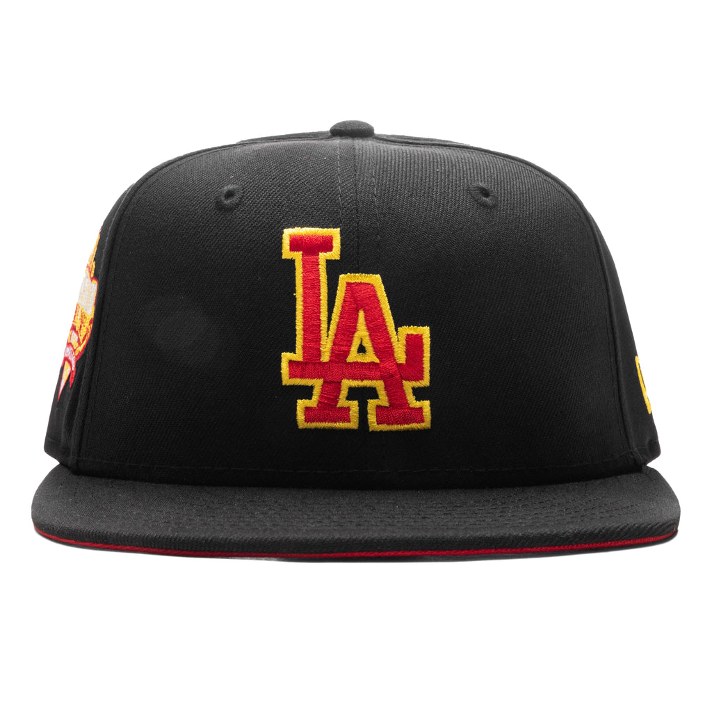 FEATURE x New Era 59FIFTY Fitted LA Dodgers Cooperstown Black Red
