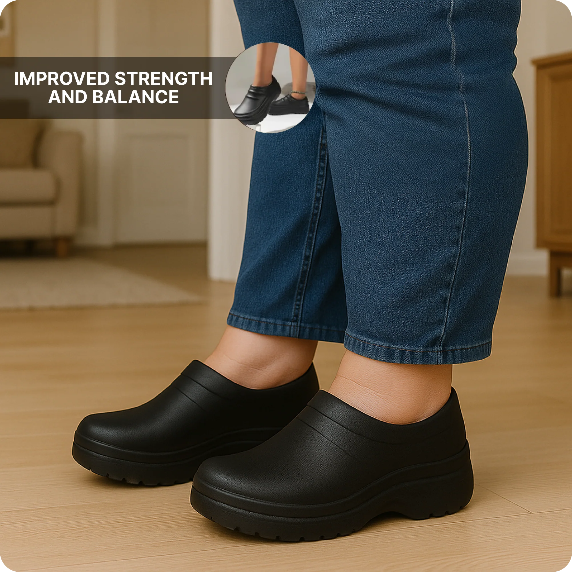 Torrey Classic 1 Non Slip Clogs for Diabetic Foot Comfort