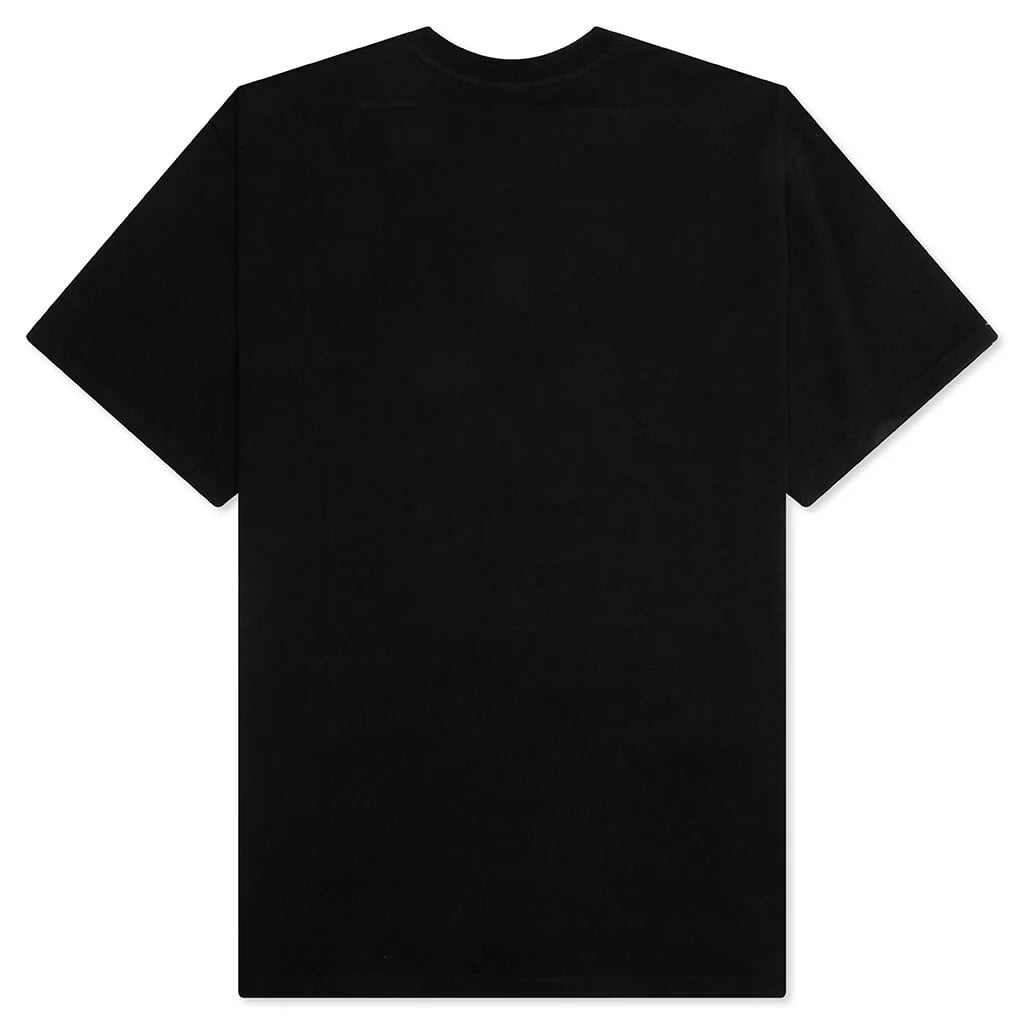 Gray Horizon S S Knit Oversized Fit Shirt Black