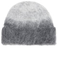 Ombre Knit Beanie Light Grey
