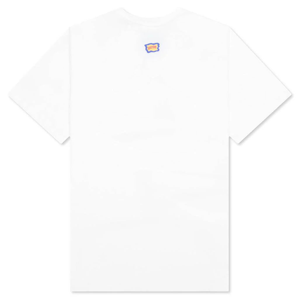 Yikes Stripes S S Tee White
