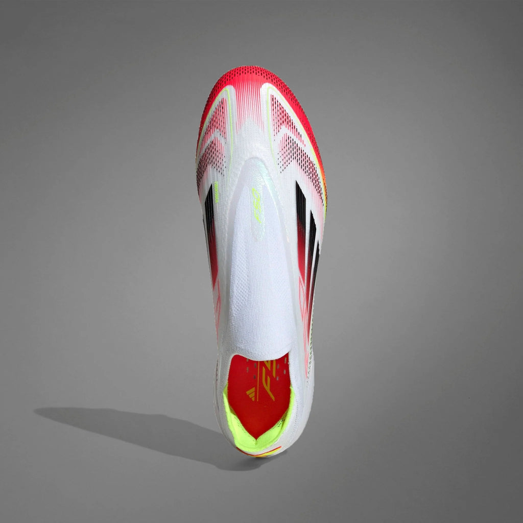 adidas F50 Elite Laceless Firm Ground Mens Soccer Cleats White Black