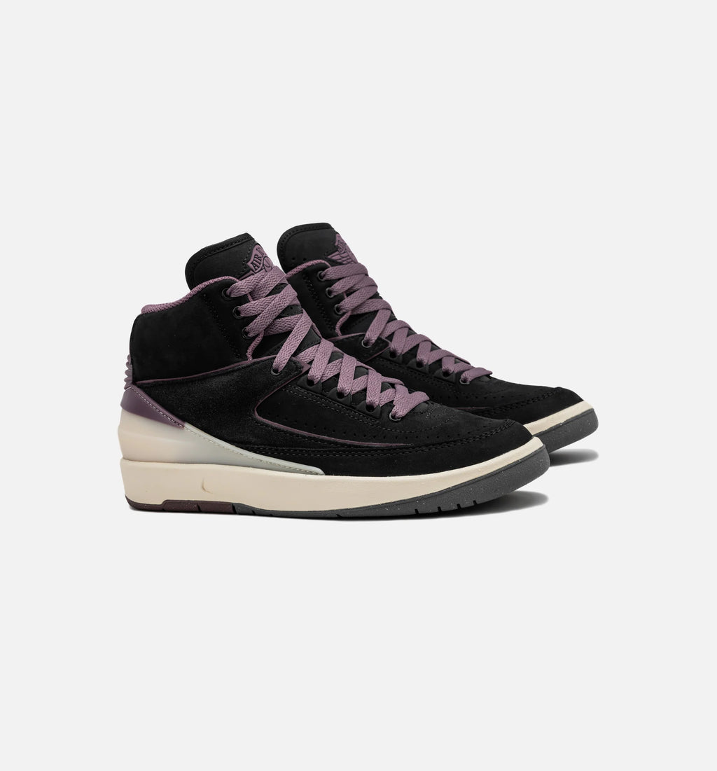 Air Jordan 2 Retro Off Noir Womens Lifestyle Shoe Off Noir Ice Cool Grey Mauve
