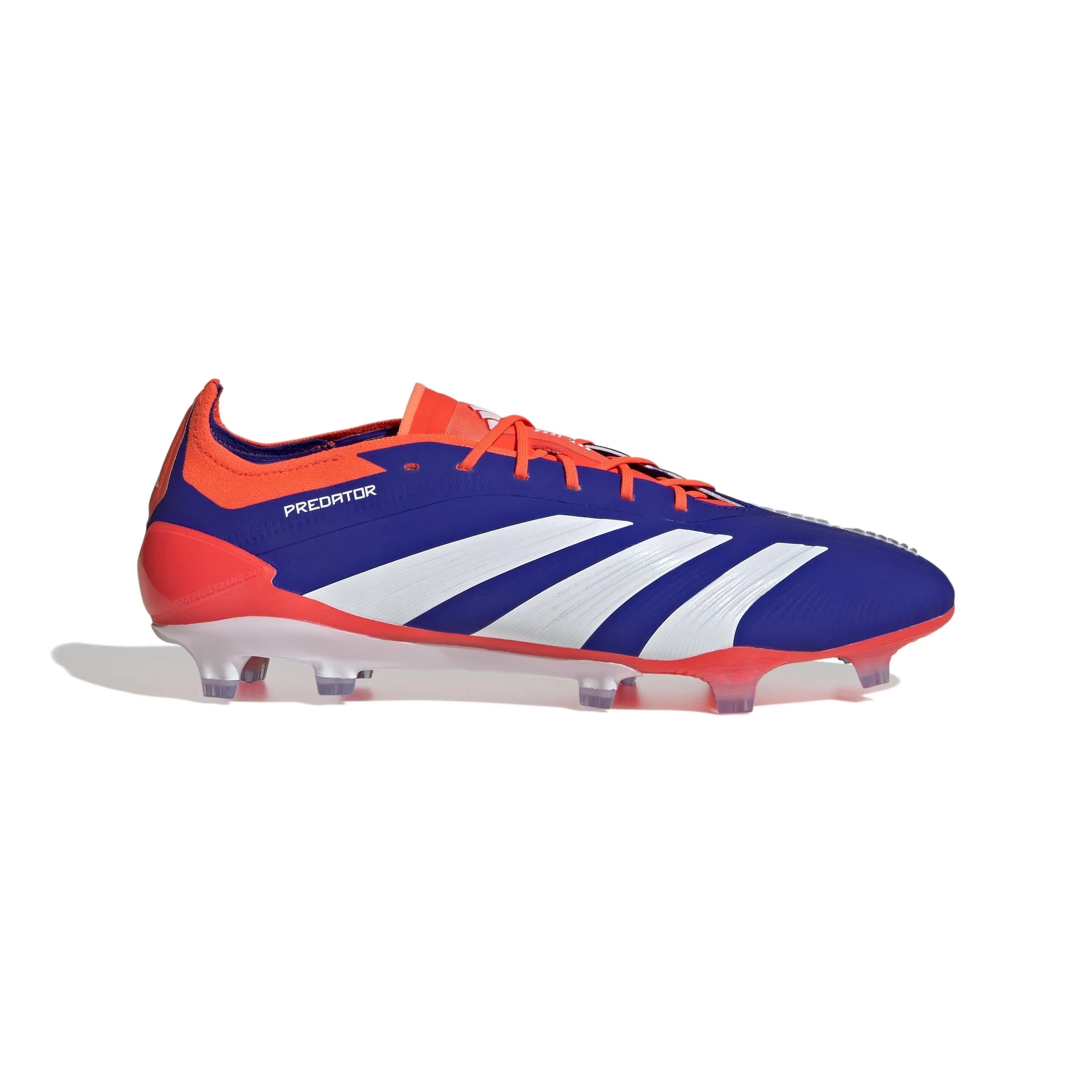 adidas Predator Elite FG Mens Firm Ground Soccer Cleats Lucid Blue White Solar Red