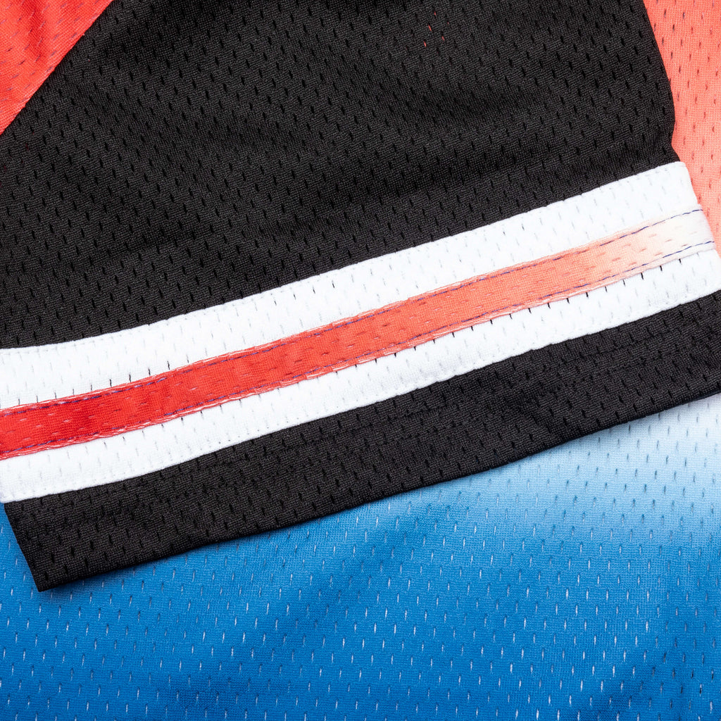 Mesh Football Jersey Black Multi