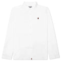 Ape Head One Point Oxford Shirt White