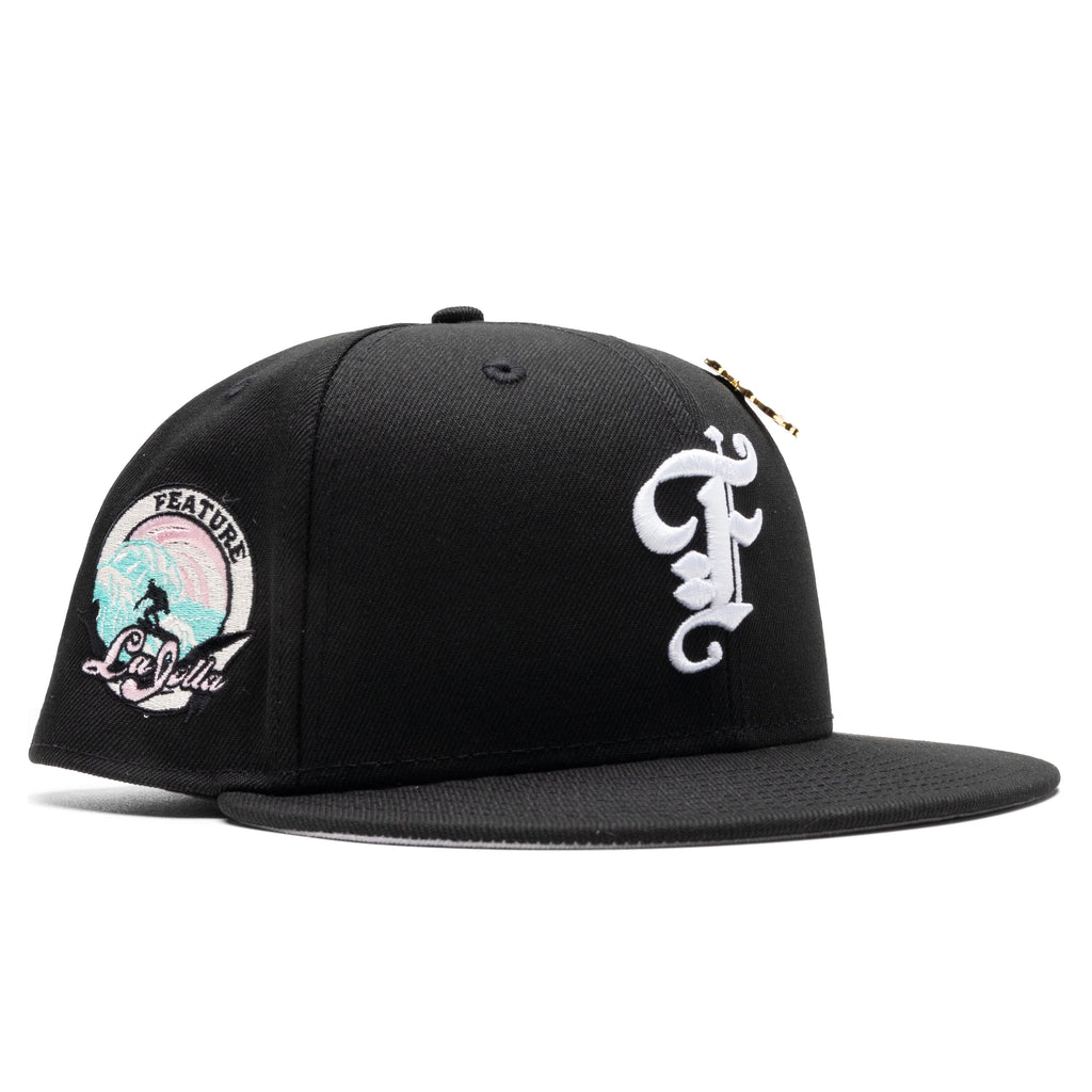 Feature x New Era 59FIFTY Fitted Old English F La Jolla Black White