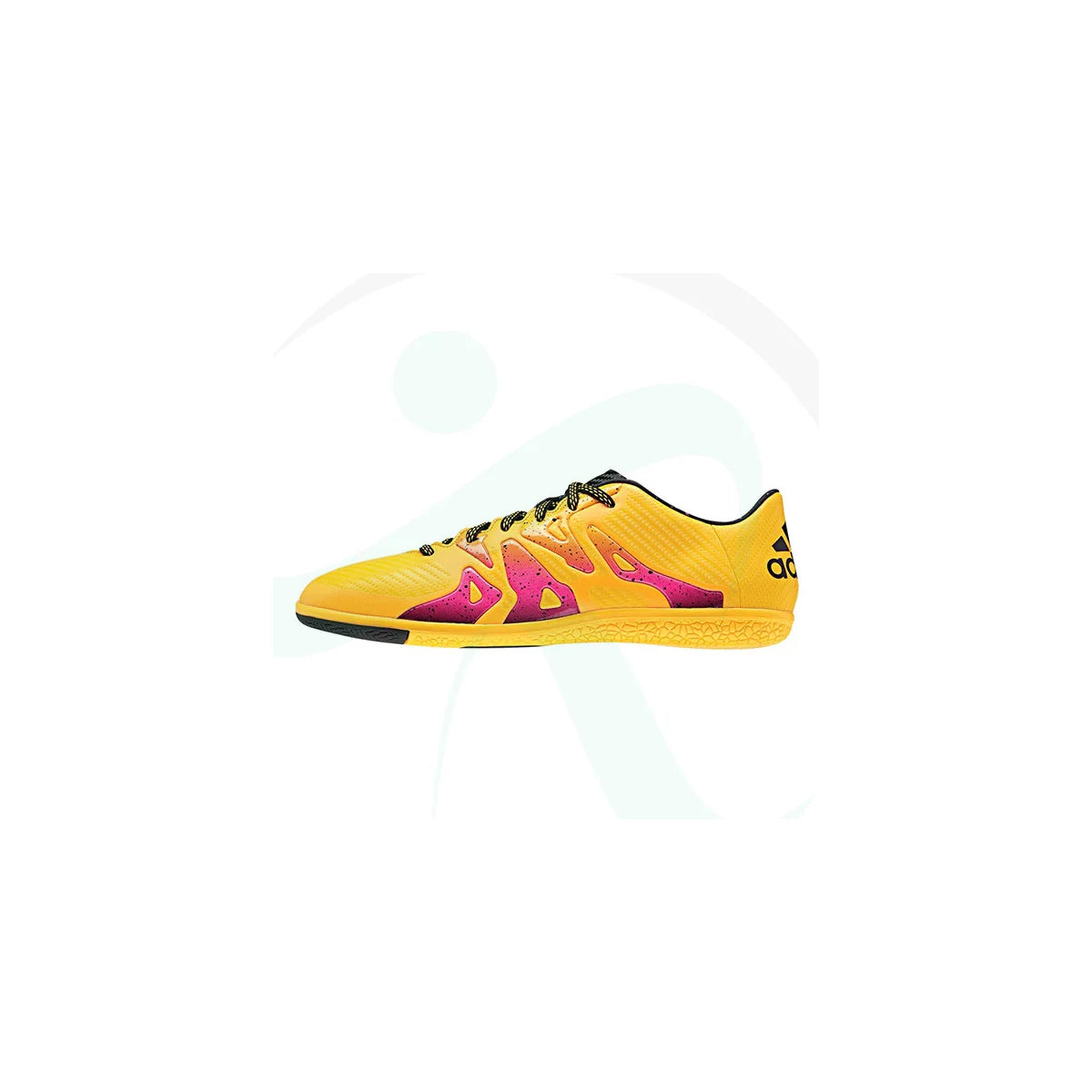 adidas X 153 IN Mens Soccer Shoes Gold Black Pink